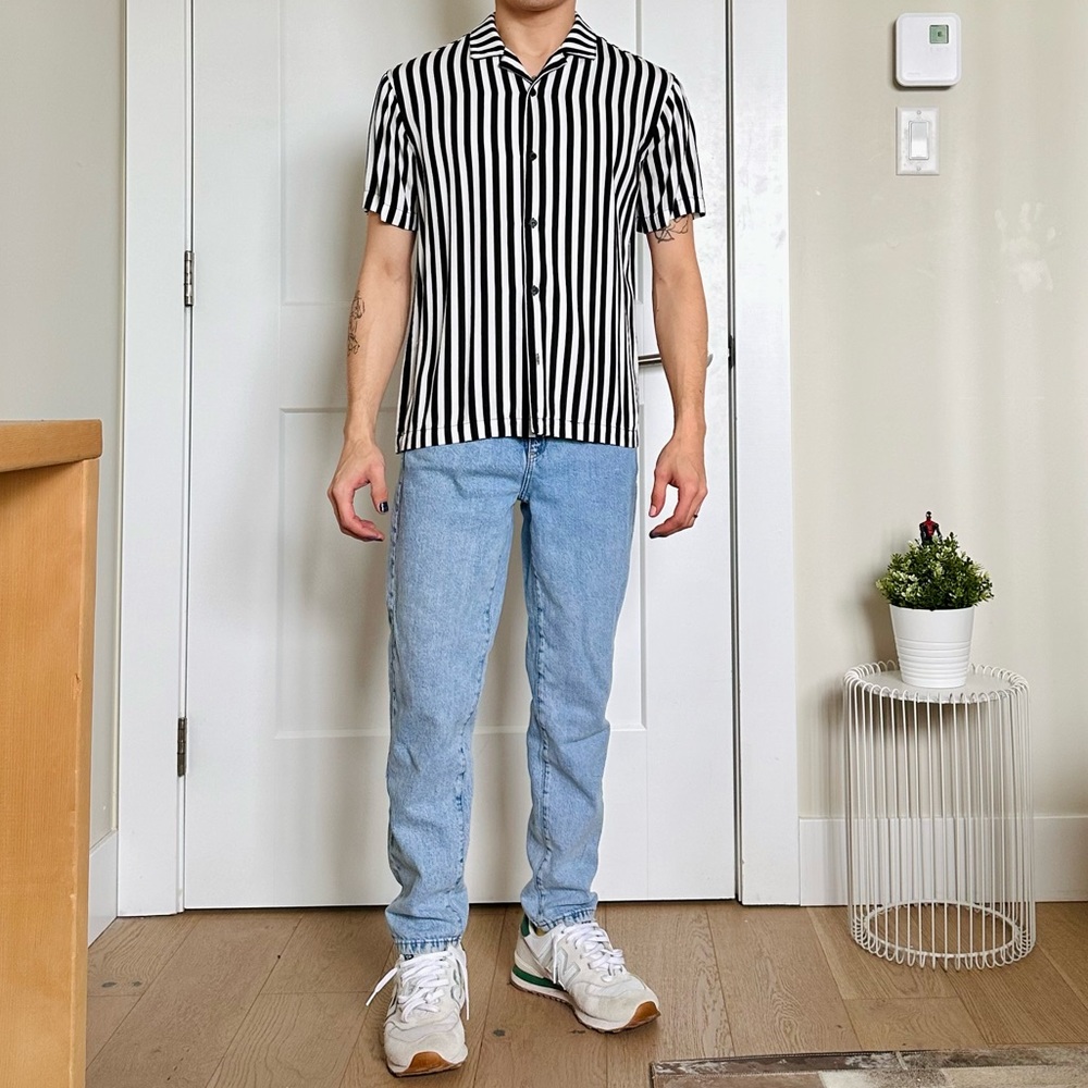 Stripped Button Down